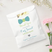 Kleine Man boog Stropdas gunsttas, dank je Bedankzakje (Gezegeld)