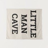 Kleine Man Cave Jongenskamer Muur Nursery Speelkam Wandkleed (Voorkant (horizontaal))