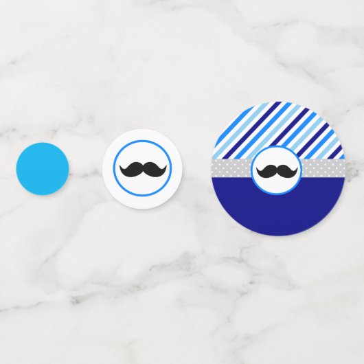 Kleine Man Confetti (Achterkanten)