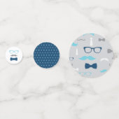 Kleine Man Confetti, Navy Blue, Baby Blue Confetti (Voorkanten)