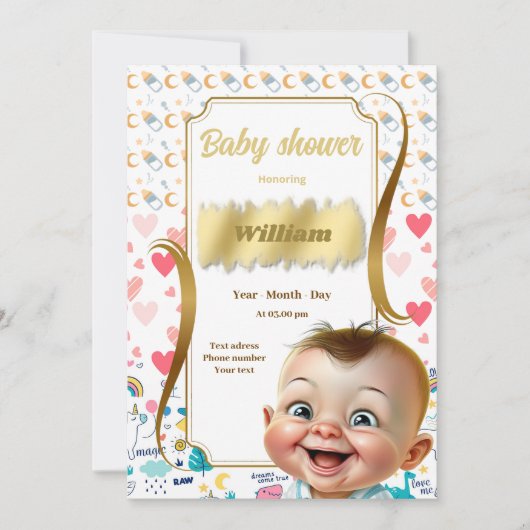 Kleine man in zicht! kaart (Voorkant)