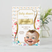 Kleine man in zicht! kaart (Staand voorkant)