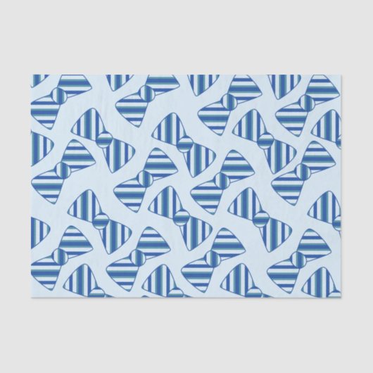 Kleine Man Jongen's eerste verjaardag Tissuepapier (Voorkant)