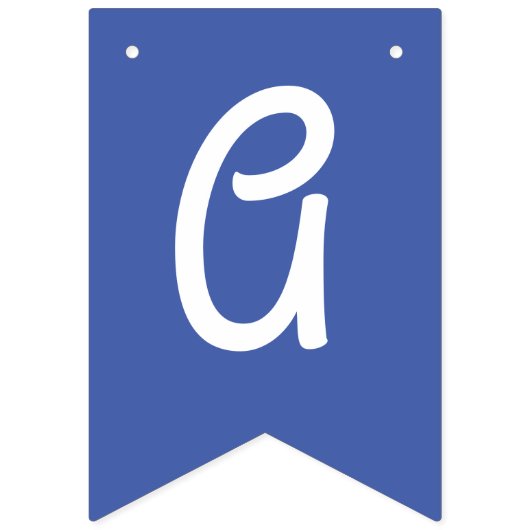 Kleine Man Jongen's eerste verjaardag Vlaggetjes (Derde vlag)