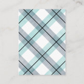 kleine man mustache mint navy book - verzoek informatiekaartje (Achterkant)