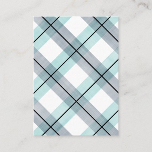 kleine man mustache mint navy book - verzoek informatiekaartje (Achterkant)