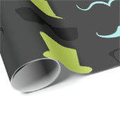 Kleine Man Mustache Partij Cadeaupapier (Rol Hoek)