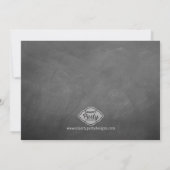 Kleine Man of kleine juffrouw - Genderfeest Kaart (Achterkant)