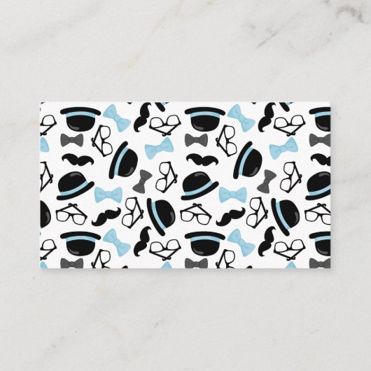 Kleine Man Olifant Luier Raffle Tickets Informatiekaartje (Achterkant)