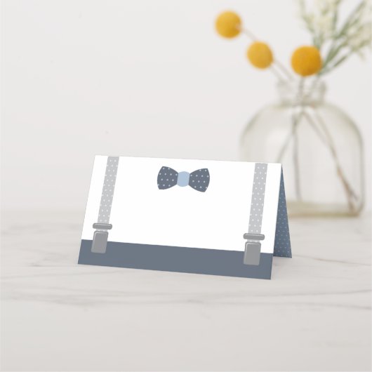 Kleine Man plaats kaarten, voedsel Kaarten Plaatskaartje (Achterkant)