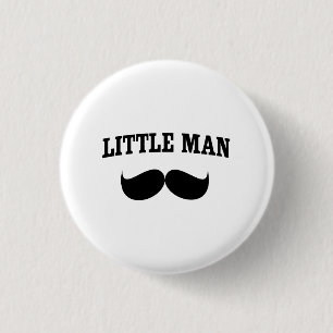 Kleine Man Ronde Button 3,2 Cm