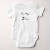 Kleine man smoking  romper (Achterkant)