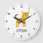 Kleine Man | Stropdas van de tijgerboot Grote Klok (Voorkant)