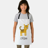 Kleine Man | Stropdas van de tijgerboot Schort (Insitu)