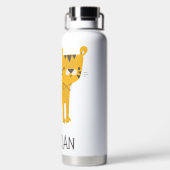 Kleine Man | Stropdas van de tijgerboot Waterfles (Achterkant)