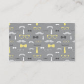 Kleine Mannen luier loterij ticket, geel, grijs Informatiekaartje (Achterkant)