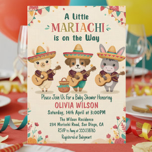 Kleine Mariachi-feest Kaart