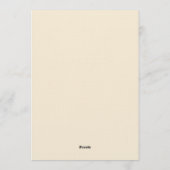 Kleine Mariachi-feest Kaart (Achterkant)