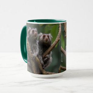 Kleine Marmoset Titanen tussen de takken, Mok