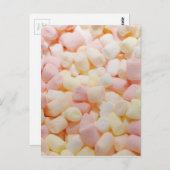 Kleine Marshmallows Briefkaart (Voorkant / Achterkant)