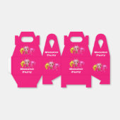 Kleine martianen, gepersonaliseerd voor kinderen. bedankdoosjes (Uitgevouwen)