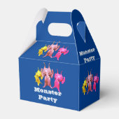 Kleine martianen, gepersonaliseerd voor kinderen. bedankdoosjes (Achterkant)