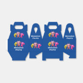 Kleine martianen, gepersonaliseerd voor kinderen. bedankdoosjes (Uitgevouwen)