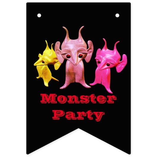 Kleine martianen, gepersonaliseerd voor kinderen. vlaggetjes (Tweede vlag)