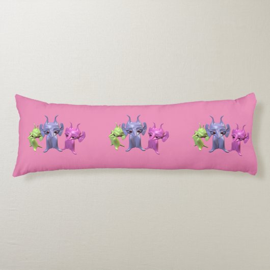 Kleine martianen lichaamskussen (Voorkant)