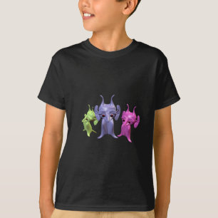 Kleine martianen t-shirt