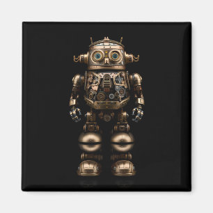 Kleine Mechanische Steampunk Stijl Robot Magneet