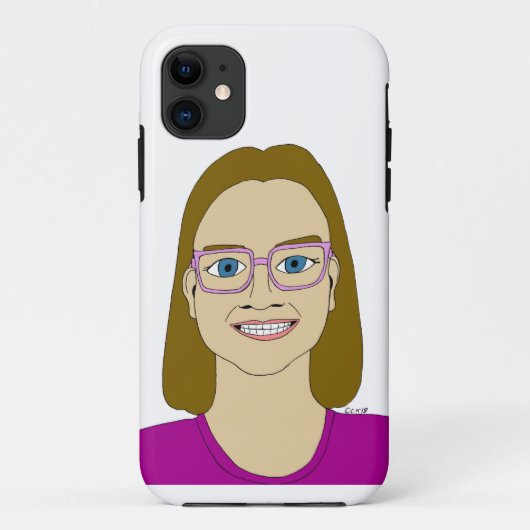 kleine meid Case-Mate iPhone case (Achterkant)