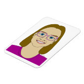 kleine meid magnet magneet (Linkerzijde)