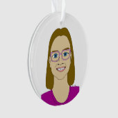 kleine meid ornament (voorkant)