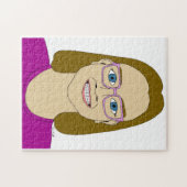 kleine meid puzzel (Horizontaal)