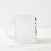 Kleine Meisje 4e Verjaardag Tshirts en Gifts Matglas Koffiemok (Links)