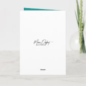 Kleine Meisje Kijken Schietende Ster Kaart (Achterkant)