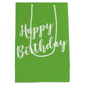 Kleine Meisje Met Onkruid Voor Verjaardag Medium Cadeauzakje (Achterkant)