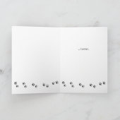 Kleine Meisje met Puppy Beste Vriend Kaart (Binnen)