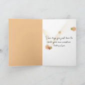 Kleine Meisje Met Zonnebloem Glow Kaart (Binnen)