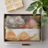 Kleine Meisje op Pasen 1 Decoupage Papier (Geschenk)