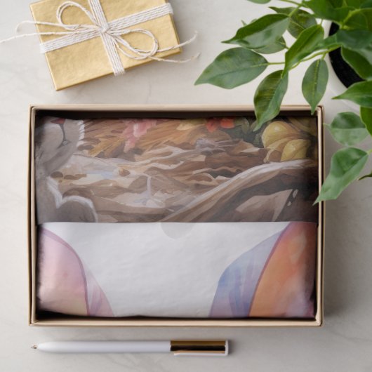 Kleine Meisje op Pasen 2 Decoupage Papier (Geschenk)