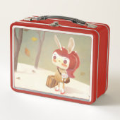 Kleine Meisje Verloren in het Bos (Voorkant)