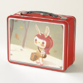 Kleine Meisje Verloren in het Bos (Achterkant)