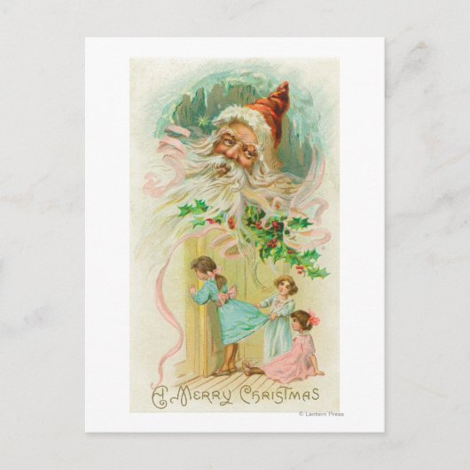 Kleine meisjes die door de slaapkamer ronddraaien briefkaart (Voorkant)