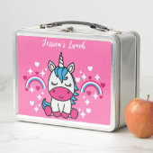 Kleine Meisjes Eenhoorn Pony (In situ)