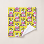 Kleine Meisjes Eenhoorn Pony Bad Handdoek (Wasdoekje)