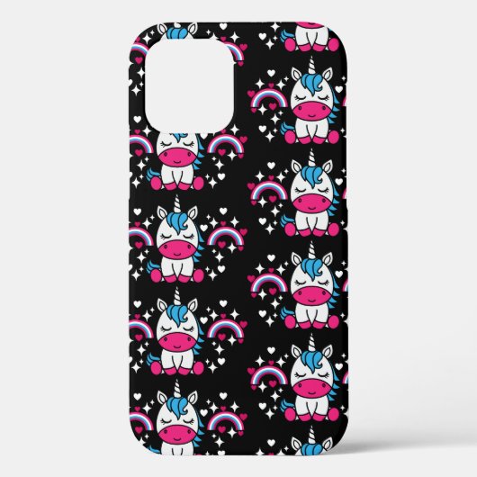 Kleine Meisjes Eenhoorn Pony Case-Mate iPhone Case (Achterkant)