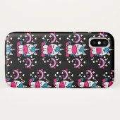 Kleine Meisjes Eenhoorn Pony Case-Mate iPhone Case (Achterkant (horizontaal))