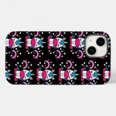 Kleine Meisjes Eenhoorn Pony Case-Mate iPhone Case (Achterkant (horizontaal))